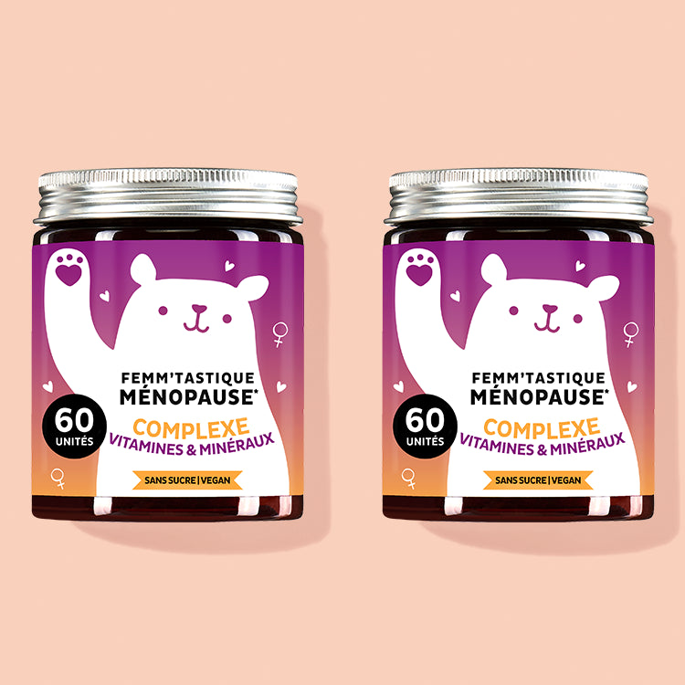 Traitement de 1 mois de vitamines Femm'tastique - menopause.