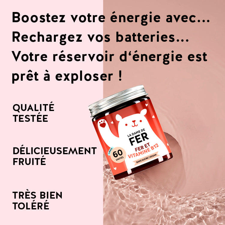 Bienfaits du produit La Dame de Fer : Qualité testée, délicieusement fruité et très bien toléré. De Bears with Benefits.