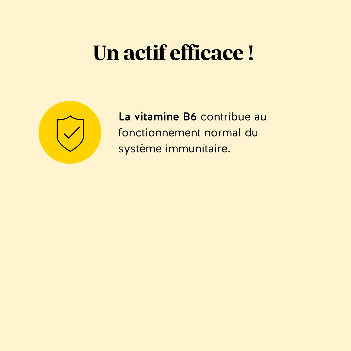 Bears with Benefits Pour Digérer le Quotidien – la vitamine B6 contribue à un métabolisme énergétique normal et au fonctionnement normal du système immunitaire.