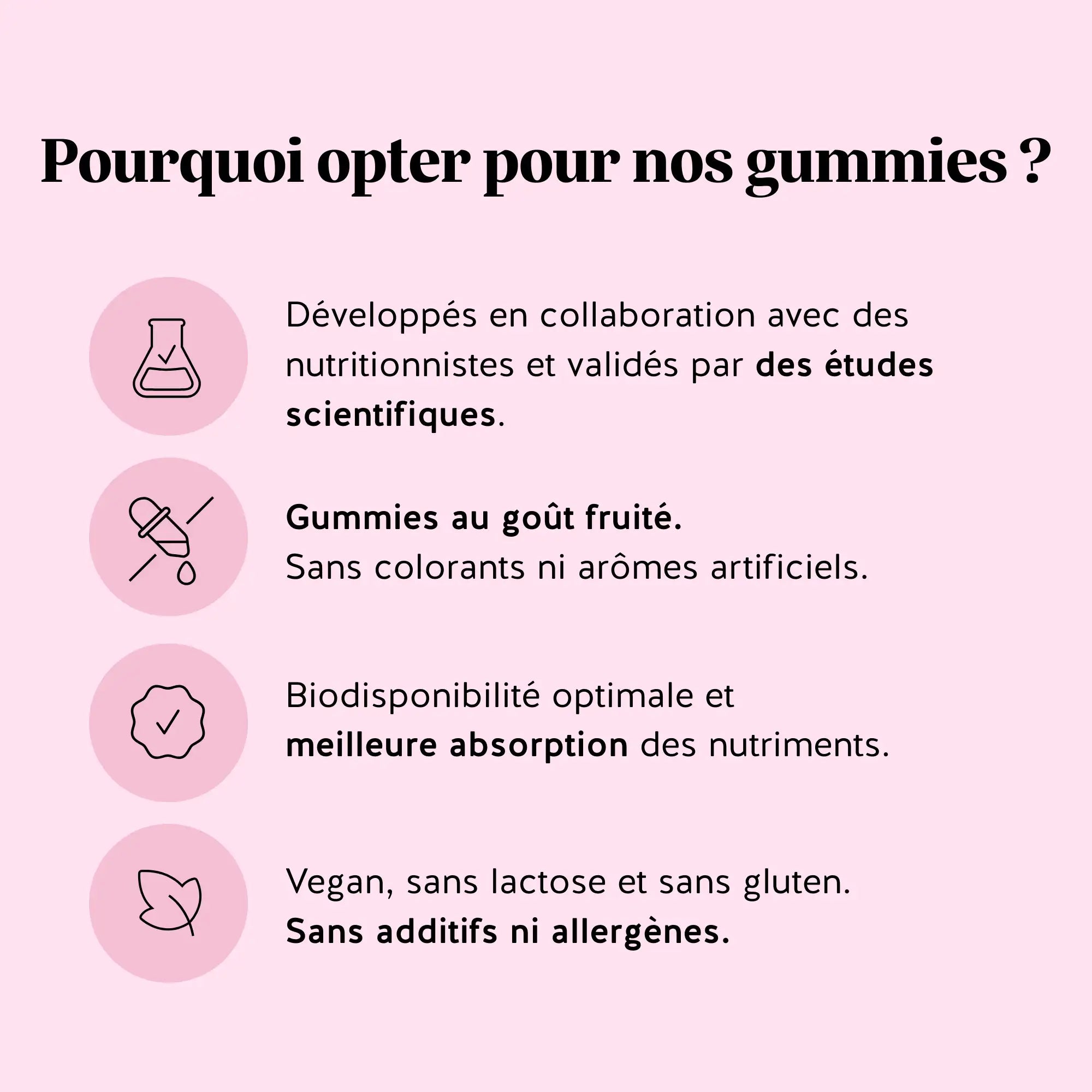 Avantages des gummies Cheveux Sublimes – délicieux goût fruité, faciles à croquer, prise ludique et routine beauté agréable au quotidien l Bears with Benefits