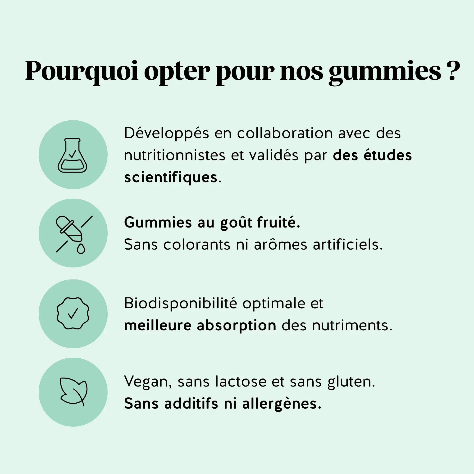 Comparaison entre gummies et gélules – nos gummies Multivit’ Kids sont savoureux, faciles à croquer et ludiques, pour une routine vitaminée plus agréable l Bears with Benefits