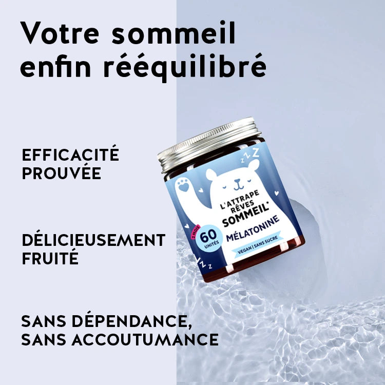 Les produits de Bears with Benefits ont été développés avec des pharmaciens, ils ont une biodisponibilité élevée et ils sont sans gluten et sans lactose. L'emballage est en PET recyclé et nous offrons une garantie de satisfaction à 100%.