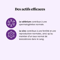 Bears with Benefits 7ème Ciel – le zinc contribue à une fertilité et une reproduction normales et au maintien d'un taux normal de testostérone.