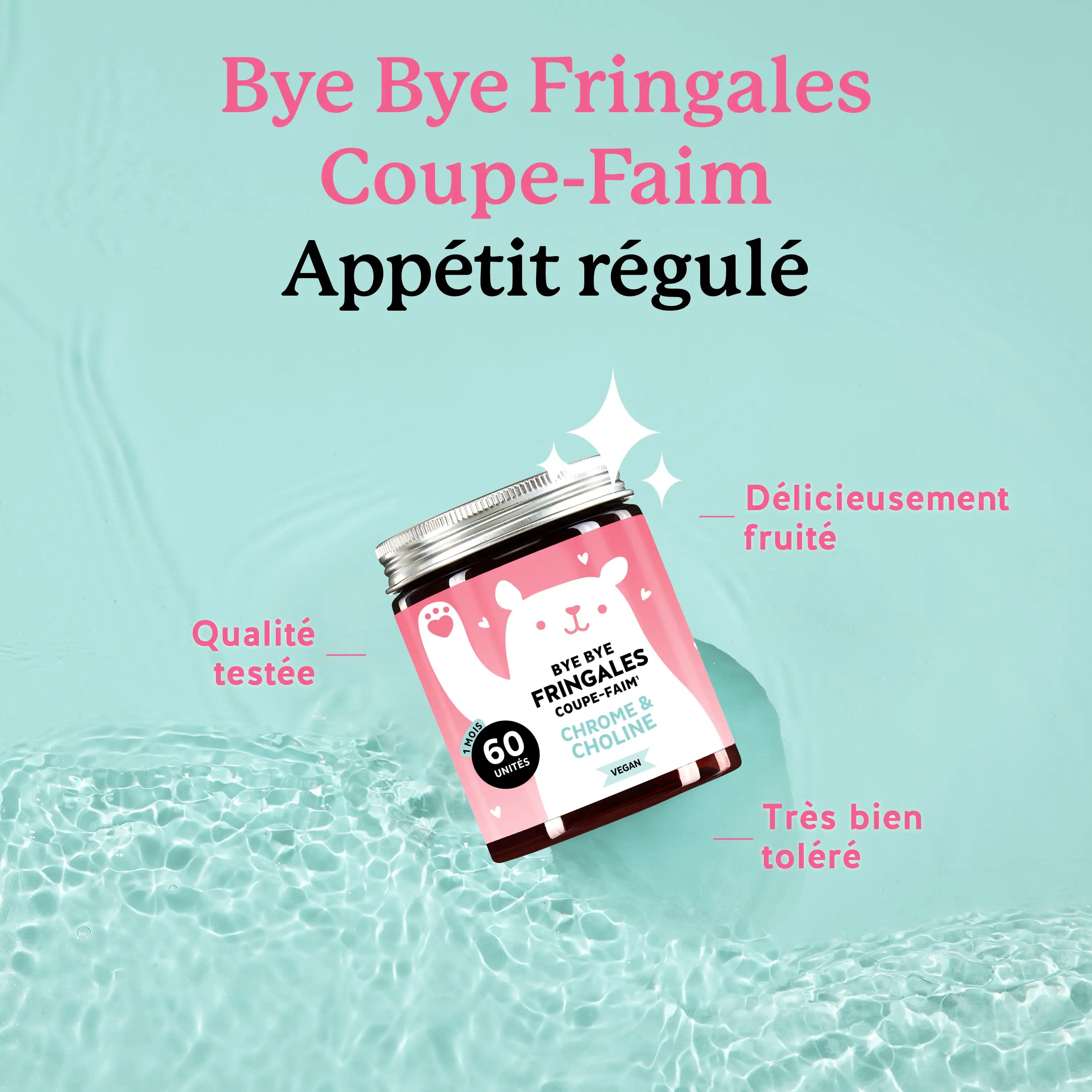 Avantages du produit Bye bye fringales. De Bears with Benefits