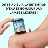Bénéfices du produit Jambes Légères Drainage & Circulation avec magnésium et manganèse de Bears with Benefits.