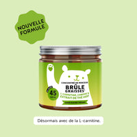 Bears with Benefits Concentré de Minceur Brûle-graisses – gummies vegan au chrome, zinc, biotine, L-carnitine et extrait de thé vert, 45 oursons arôme agrumes.