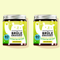 2 mois de cure de Concentré de minceur - brûle-graisses Vitamins avec chrome et extraits de thé vert de Bears with Benefits pour brûler les graisses.