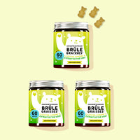 3 mois de cure de Concentré de minceur - brûle-graisses Vitamins avec chrome et extraits de thé vert de Bears with Benefits pour brûler les graisses.