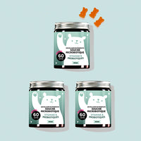 Les vitamines Un milliard de bienfaits - souche microbiotique avec complexe biotique de Bears with Benefits en cure de 3 mois.