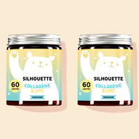 Traitement de 30 jours de vitamines Silhouette avec collagene & OPC de Bears with Benefits.