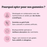 Avantages des gummies Cheveux Sublimes – délicieux goût fruité, faciles à croquer, prise ludique et routine beauté agréable au quotidien l Bears with Benefits