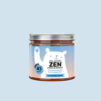 Boîte de 45 gummies ZEN Stress & Détente à l’ashwagandha et vitamines B – vegan, sans sucre et adaptée à un usage quotidien l Bears with Benefits