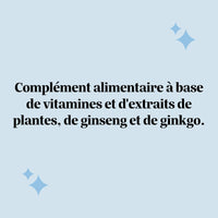 Infographie expliquant les avantages des gummies Zéro Distraction Clear Mind , avec informations sur formule multivitaminée, biodisponibilité, ingrédients vegan et absence d’additifs