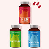 Le Trio Essential pour les végétaliens: Vitamine B12 + Fer + Calcium