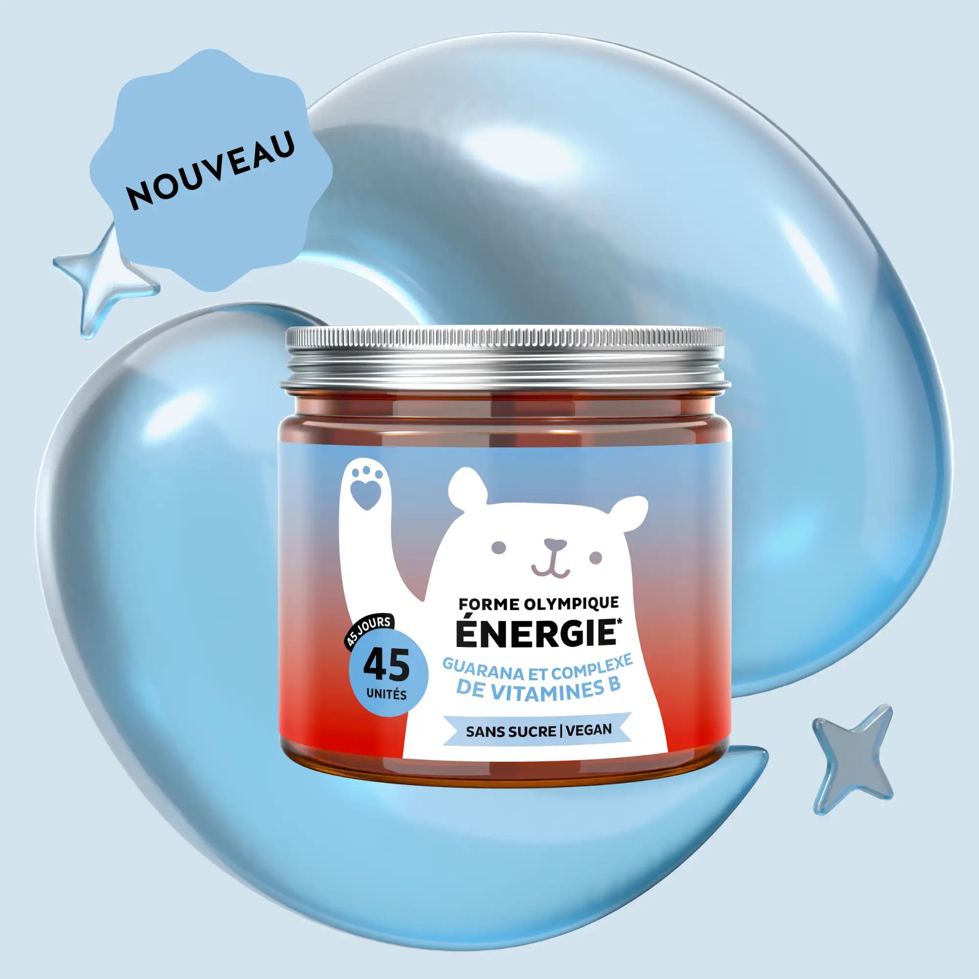 Forme Olympique — Énergie au Guarana — Bears with Benefits