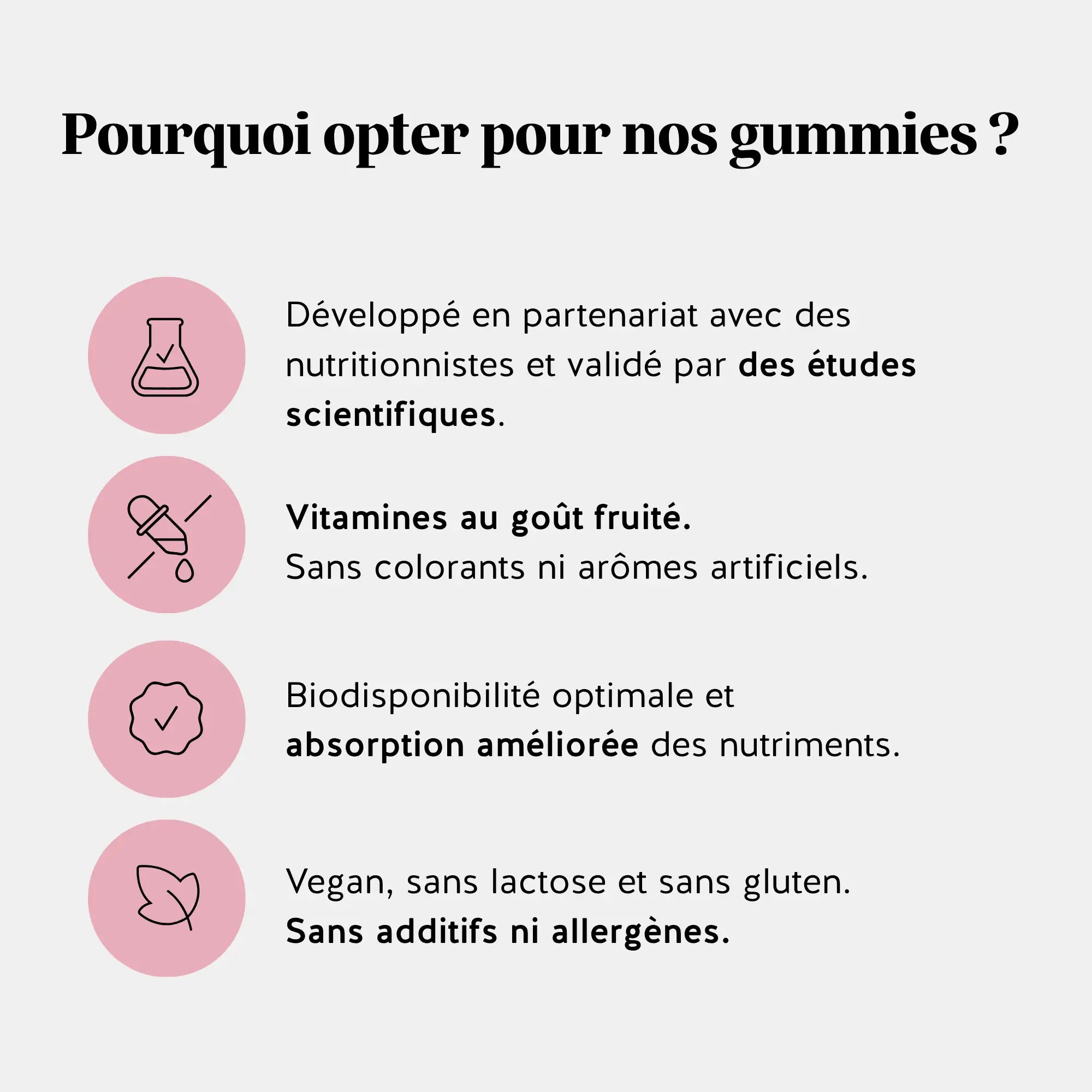 Pourquoi opter pour nos gummies vitamine B12 – validés scientifiquement, goût fruité, sans allergènes, vegan et sans gluten l Bears with Benefits