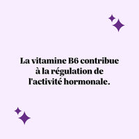 La vitamine B6 contribue à la régulation de l’activité hormonale – soutien naturel du cycle féminin l Bears with Benefits